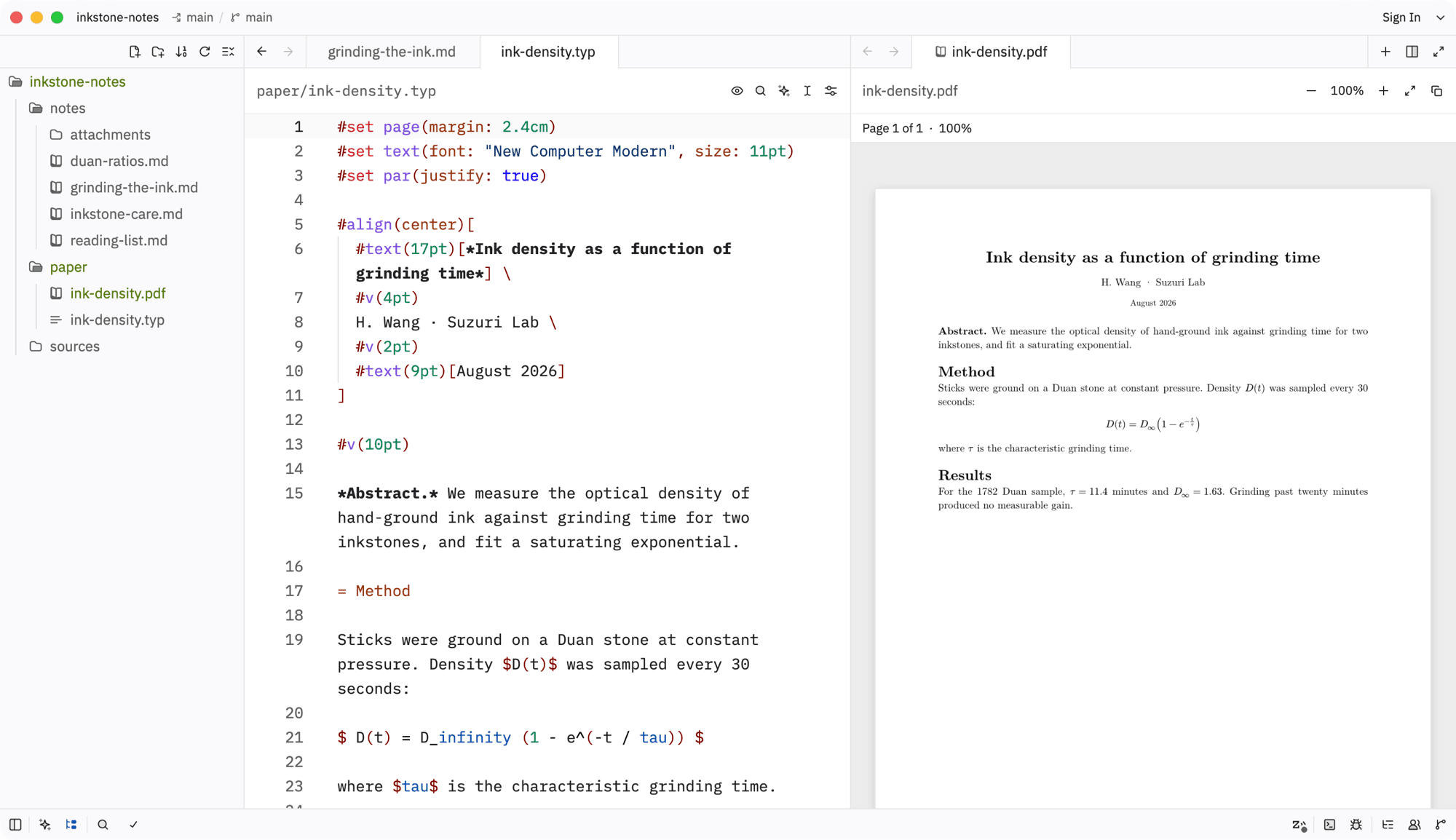 Typst and LaTeX, compiled as you write